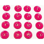 Botao Kr 6257/54 Nylon C/12 Cor 120 Pink Boneca