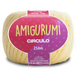 Linha Circulo Amigurumi 254M Cor 1112 Creme