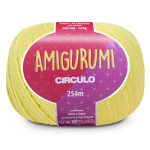 Linha Circulo Amigurumi 254M Cor 1730 Amarelo Candy