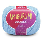 Linha Circulo Amigurumi 254M Cor 2012 Azul Candy