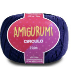 Linha Circulo Amigurumi 254M Cor 2856 Anil Profundo