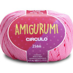 Linha Circulo Amigurumi 254M Cor 3131 Chiclete