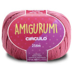 Linha Circulo Amigurumi 254M Cor 3157 Roseira