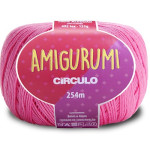 Linha Circulo Amigurumi 254M Cor 3182 Pitaya