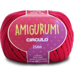 Linha Circulo Amigurumi 254M Cor 3611 Rubi