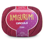 Linha Circulo Amigurumi 254M Cor 3951 Viva Magenta