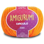 Linha Circulo Amigurumi 254M Cor 4456 Laranja