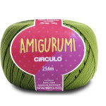 Linha Circulo Amigurumi 254M Cor 5203 Greenery