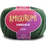 Linha Circulo Amigurumi 254M Cor 5398 Musgo