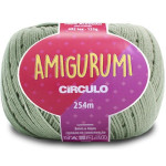 Linha Circulo Amigurumi 254M Cor 5745 Eucalipto