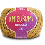 Linha Circulo Amigurumi 254M Cor 7030 Mostarda