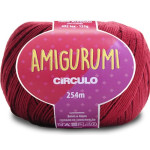 Linha Circulo Amigurumi 254M Cor 7136 Marsala