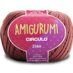 Linha Circulo Amigurumi 254M Cor 7567 Cacau 