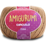 Linha Circulo Amigurumi 254M Cor 7625 Castanha 