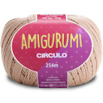 Linha Circulo Amigurumi 254M Cor 7650 Amendoa