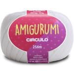 Linha Circulo Amigurumi 254M Cor 8001 Branco