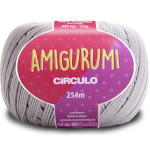 Linha Circulo Amigurumi 254M Cor 8008 Pedreira