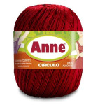 Linha Circulo Anne 500M Cor 3402 Verm Circulo