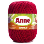 Linha Circulo Anne 500M Cor 3528 Carmim