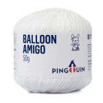 Linha Pingouin Balloon Amigo 50G Cor 0002 - Branco