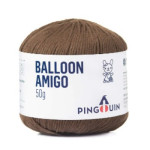 Linha Pingouin Balloon Amigo 50G Cor 0716 - Marrom