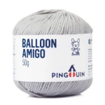Linha Pingouin Balloon Amigo 50G Cor 1819 - Steal
