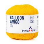Linha Pingouin Balloon Amigo 50G Cor 4257 - Sunflower