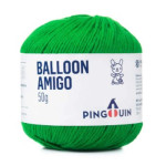 Linha Pingouin Balloon Amigo 50G Cor 4648 - Verde Copa