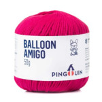 Linha Pingouin Balloon Amigo 50G Cor 8348 - Rose Red