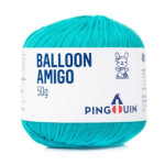 Linha Pingouin Balloon Amigo 50G Cor 8508 - Surf