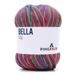 Linha Pingouin Bella 150G Cor 9138 Lollipop Mix