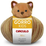 Fio Circulo Gorro Kids 100G Cor 9796 Gato Olly