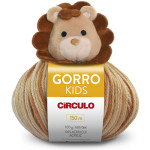 Fio Circulo Gorro Kids 100G Cor 9813 Leao Zazu