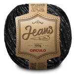 Linha Circulo Jeans 100G Cor 8738 Preto