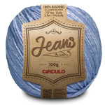 Linha Circulo Jeans 100G Cor 8739 Azul Medio