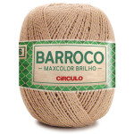 Barbante Circulo Barroco Max Bril 6 216M Cor 7727 Caqui