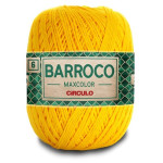 Barbante Circulo Barroco Maxcol 06 452M Cor 1289 Canario