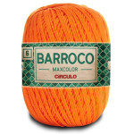 Barbante Circulo Barroco Maxcol 06 452M Cor 4456 Laranja