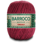 Barbante Circulo Barroco Maxcol 06 452M Cor 7136 Marsala