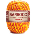 Barbante Circulo Barroco Mult4/6 226M Cor 9165 Hibisco Amarelo