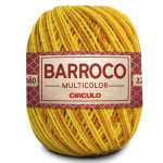 Barbante Circulo Barroco Mult4/6 226M Cor 9433 Abacaxi 