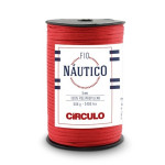 Fio Circulo Nautico 5Mm 500G C/208M Cor 3402 Vermelho Circulo
