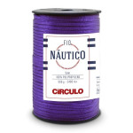 Fio Circulo Nautico 5Mm 500G C/208M Cor 6290 Purpura