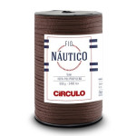 Fio Circulo Nautico 5Mm 500G C/208M Cor 7382 Chocolate