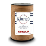 Fio Circulo Nautico 5Mm 500G C/208M Cor 7404 Cobre