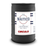 Fio Circulo Nautico 5Mm 500G C/208M Cor 8797 Aco