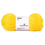 Fio Pingouin Nina 200G Cor 1286 - Amarelo Plus