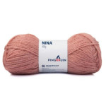 Fio Pingouin Nina 200G Cor 3391 - Pastel Rose