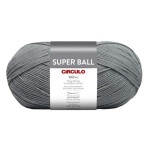 Fio Circulo Super Ball 500G Cor 8098 Cinza Asfalto