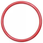 Argola Jowama Arc-100 Plastica C/24 Cor Vermelha